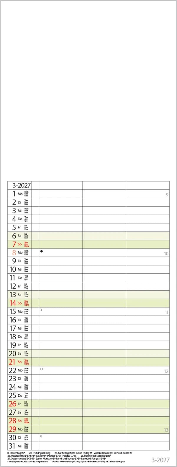 Foto-Malen-Basteln Timer for 2 2027 – Ansicht