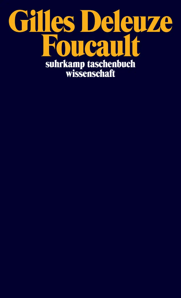 Buchcover von 'Foucault' - Taschenbuch von Gilles Deleuze