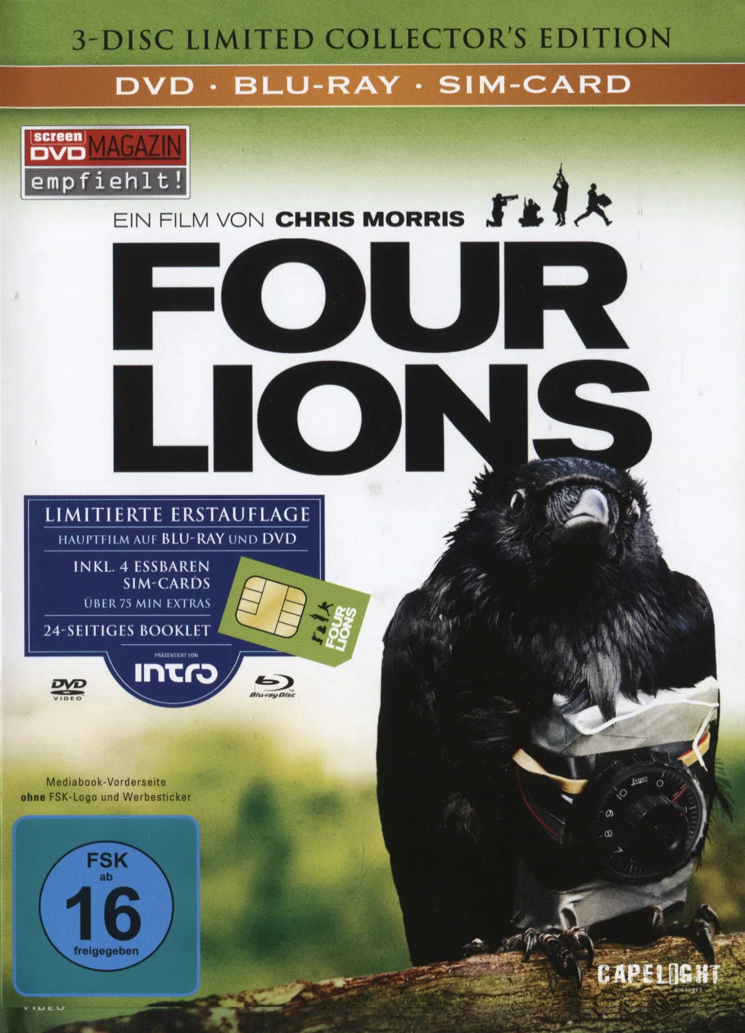 Four Lions  (+ DVD)  [LCE] [2 BRs] - Blu-ray Disc