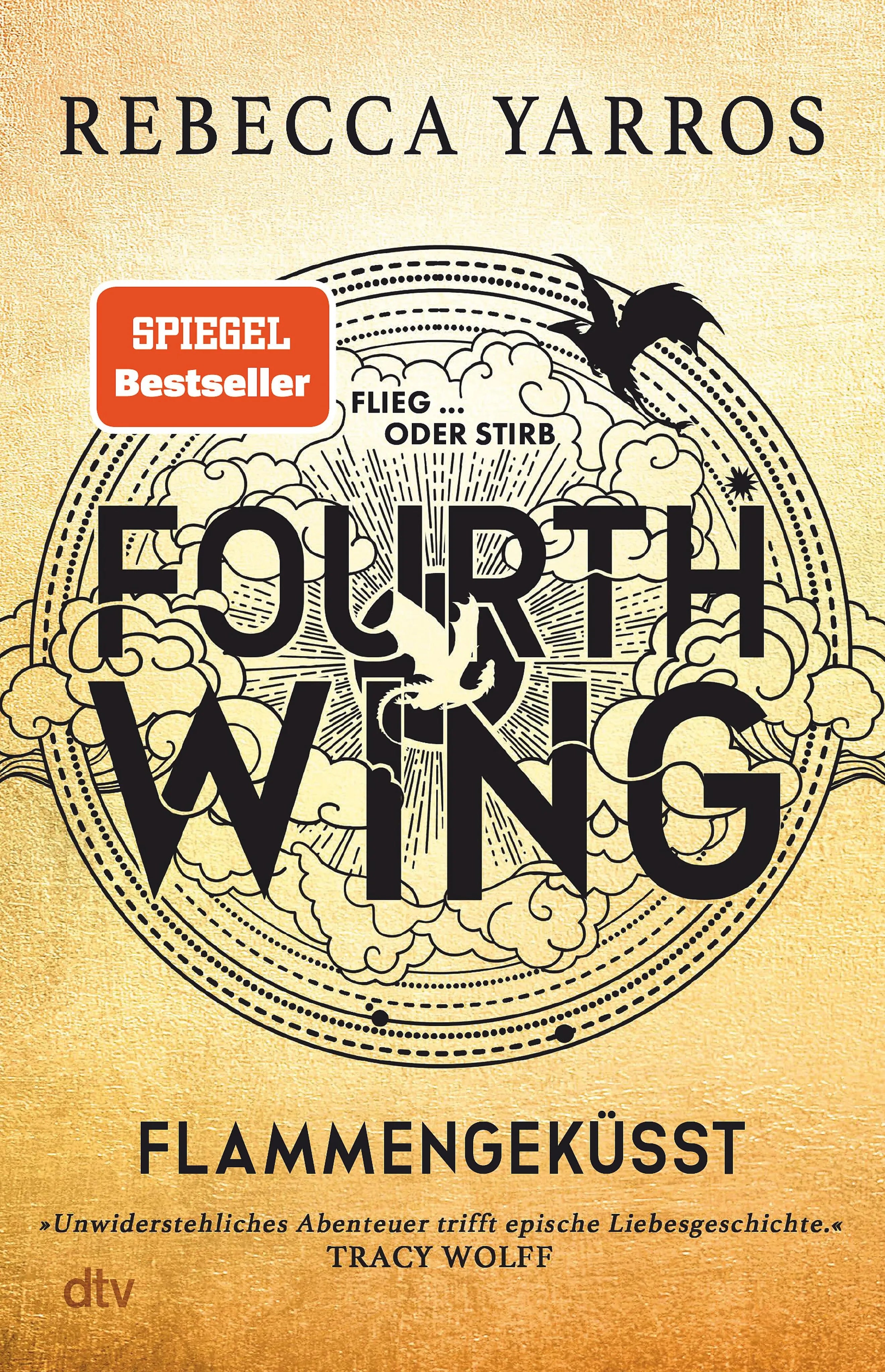 Cover: Fourth Wing – Flammengeküsst (E-Book) von Rebecca Yarros