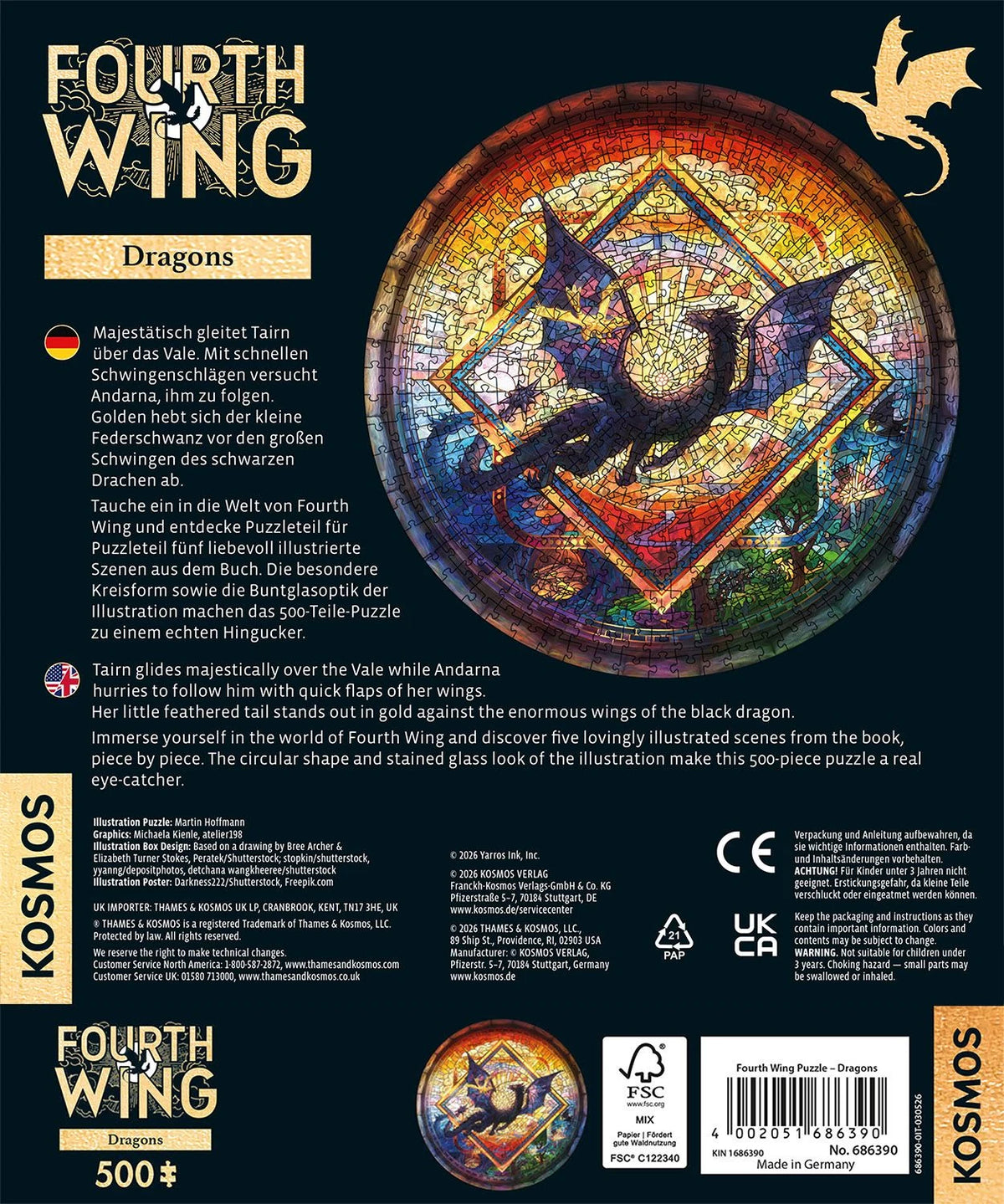 Fourth Wing Puzzle - Dragons – Ansicht
