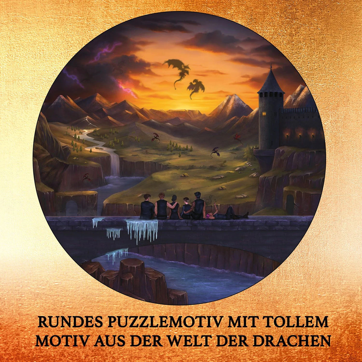 Fourth Wing Puzzle - Flame Section Mates – Ansicht