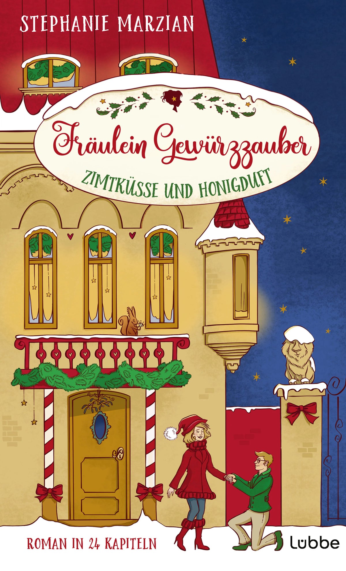 Buchcover von 'Fräulein Gewürzzauber - Zimtküsse und Honigduft' - Gebundene Ausgabe von Stephanie Marzian
