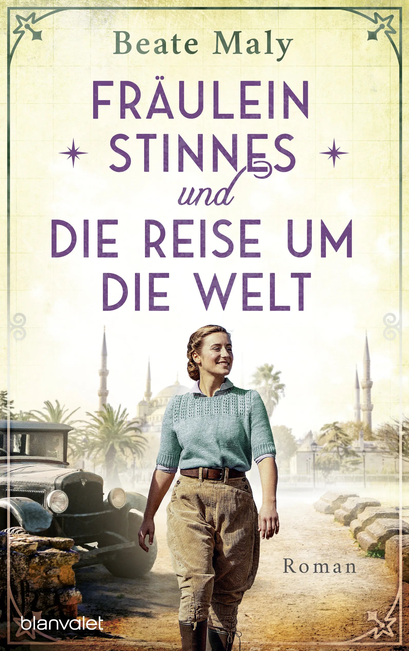 Cover: Fräulein Stinnes und die Reise um die Welt (E-Book) von Beate Maly