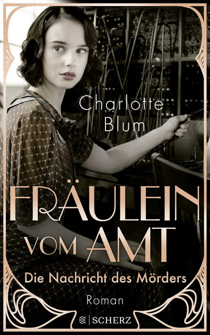 Buchcover von 'Fräulein vom Amt – Die Nachricht des Mörders' - Paperback von Charlotte Blum