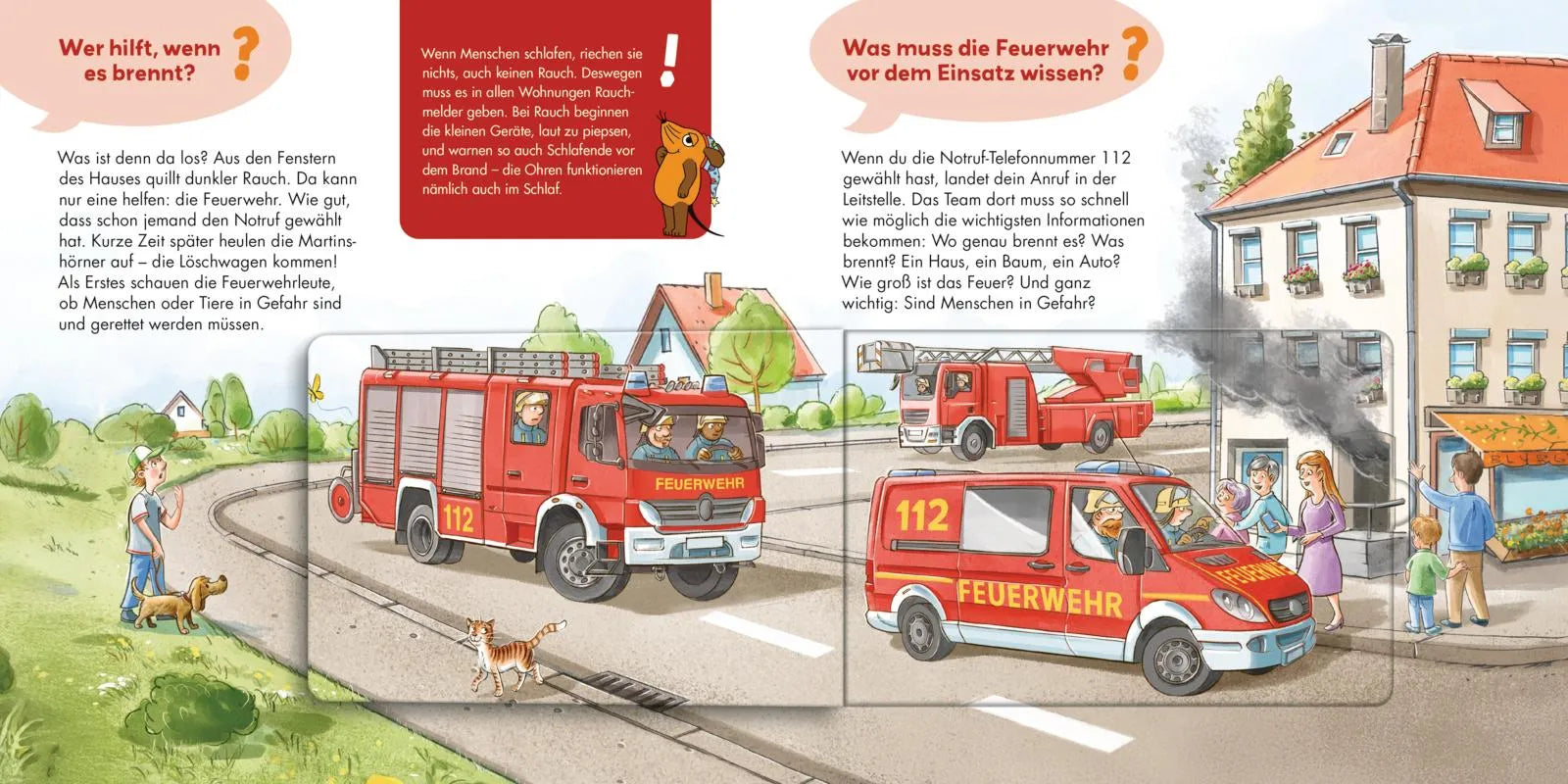 Detailansicht: Frag doch mal ... die Maus: Feuerwehr (Hardcover)