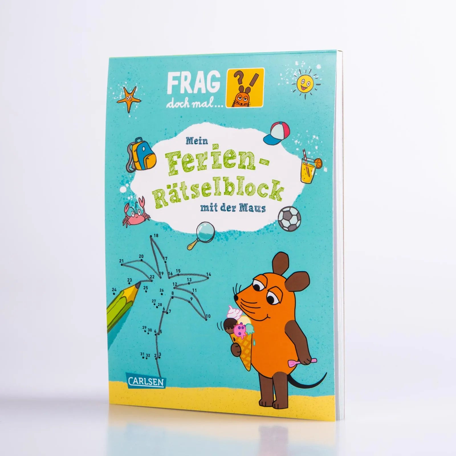 Produktansicht: Frag doch mal ... die Maus: Mein Ferien-Rätselblock mit der Maus (Taschenbuch)
