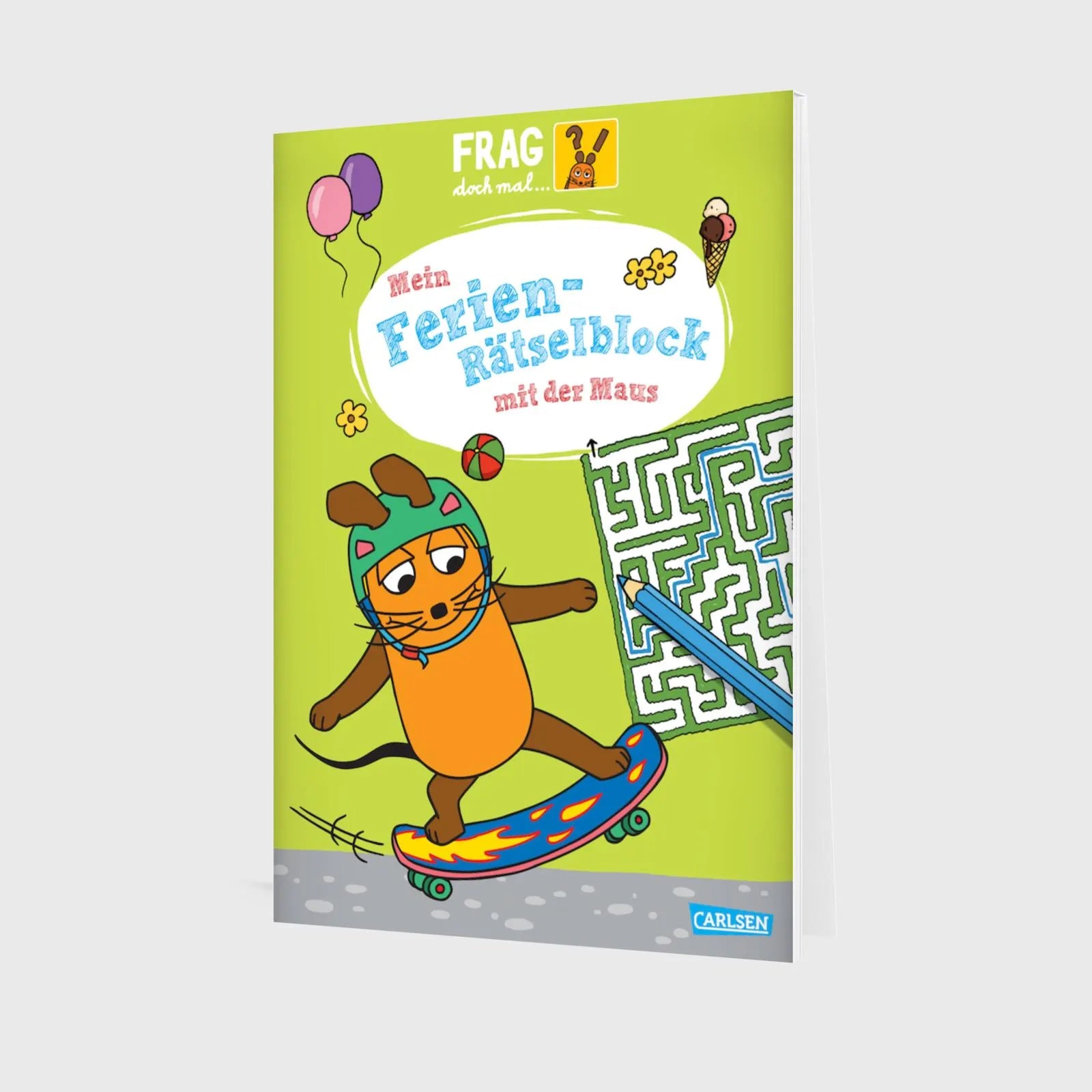 Produktansicht: Frag doch mal ... die Maus: Mein Ferien-Rätselblock mit der Maus (Taschenbuch)