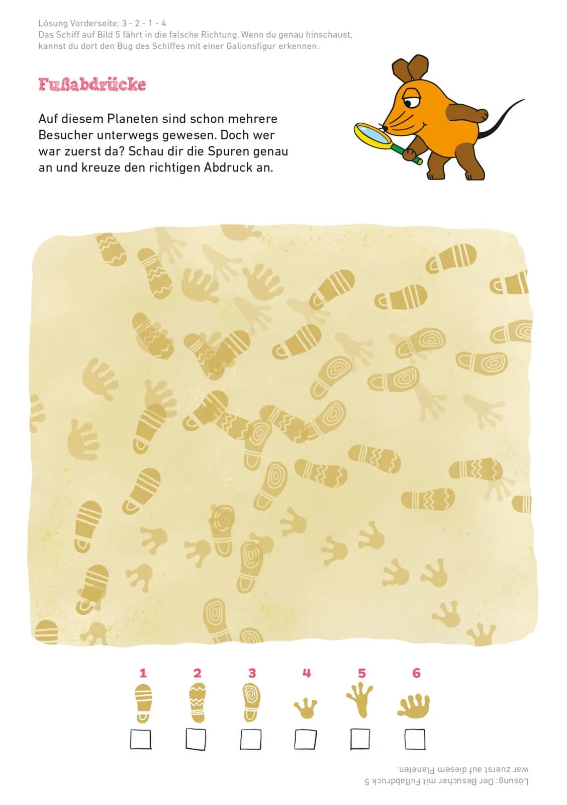 Produktansicht: Frag doch mal ... die Maus: Mein Rätselblock mit der Maus - Weltraum (Taschenbuch)