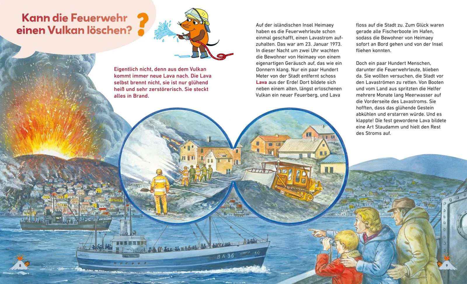 Produktansicht: Frag doch mal ... die Maus: Vulkane und Erdbeben (Gebundene Ausgabe)
