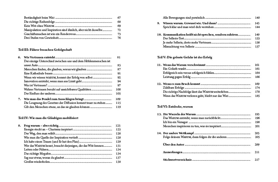Innenansicht von 'Frag immer erst: warum' - Taschenbuch