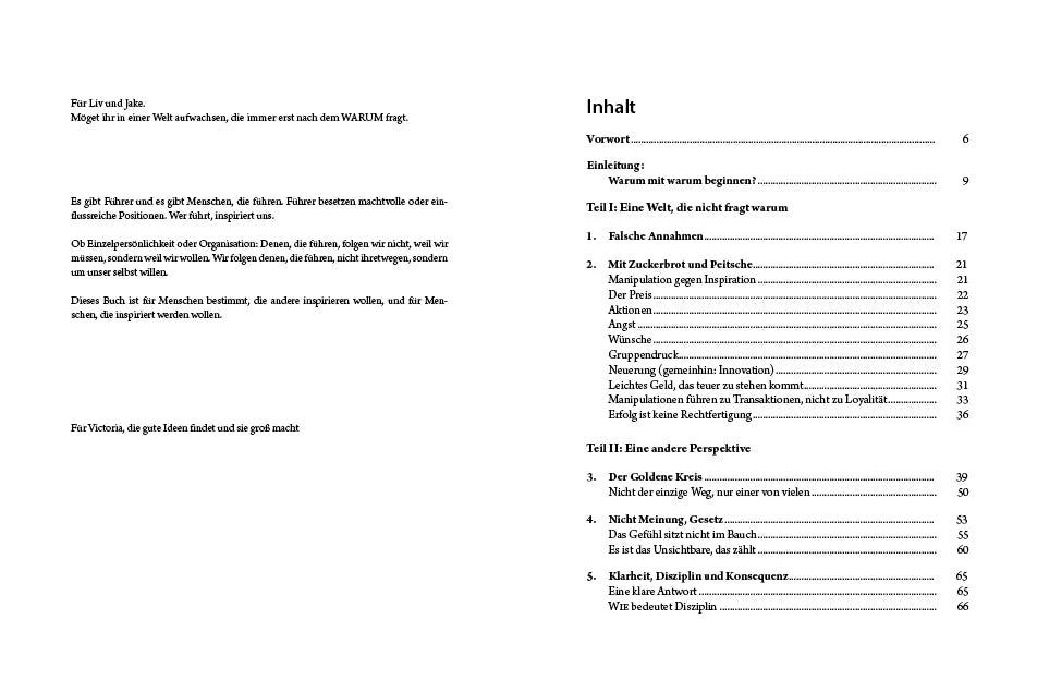 Innenansicht von 'Frag immer erst: warum' - Taschenbuch