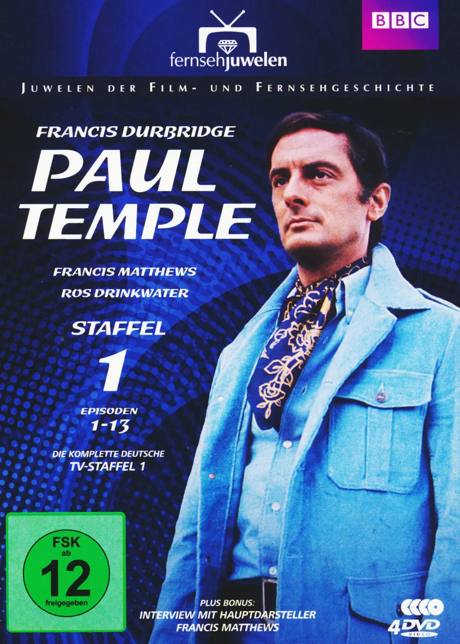 Francis Durbridge - Paul Temple - Box 1  [4 DVD] - DVD