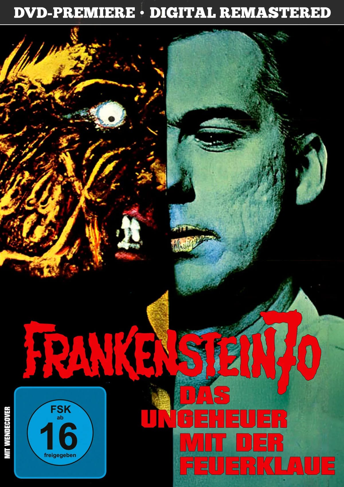 Frankenstein 70 - Das Ungeheuer mit der Feuerkla - DVD