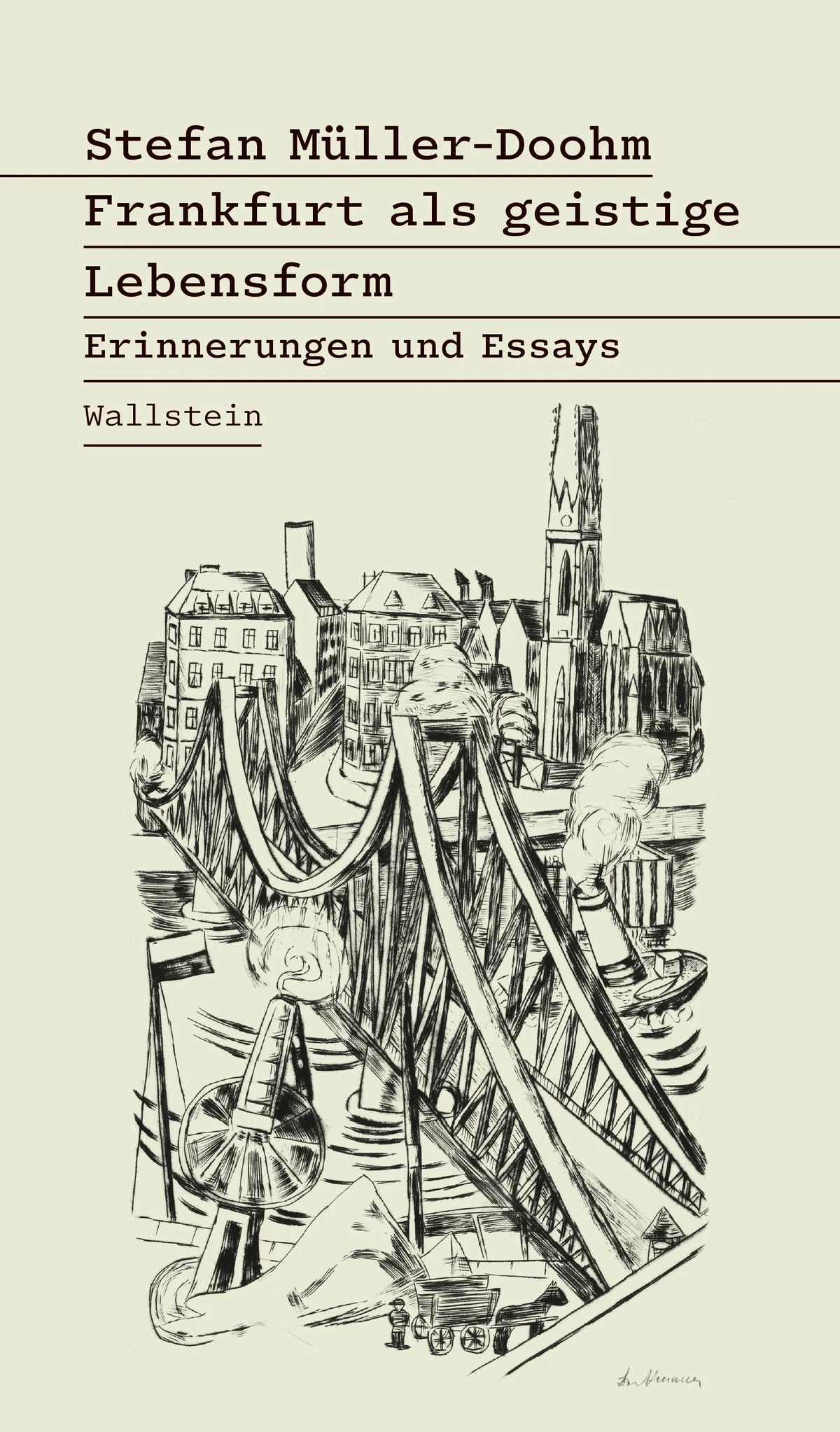 Cover: Frankfurt als geistige Lebensform (E-Book) von Stefan Müller-Doohm