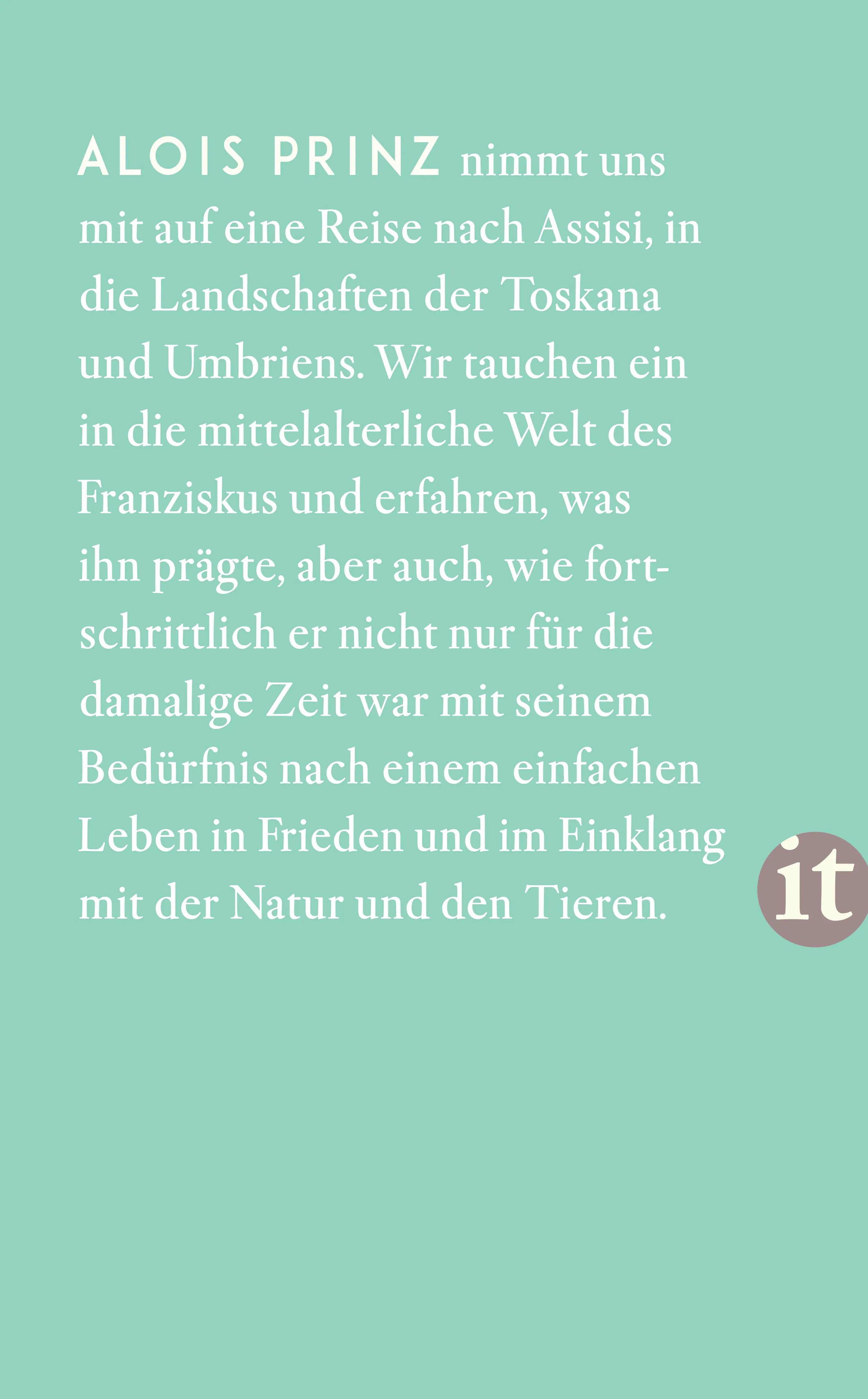 Rückseite: Franz von Assisi (Taschenbuch)