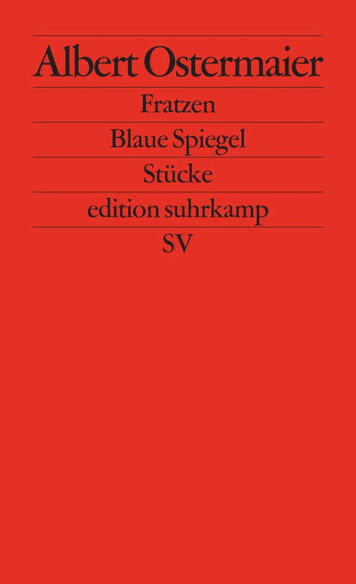 Fratzen. Blaue Spiegel