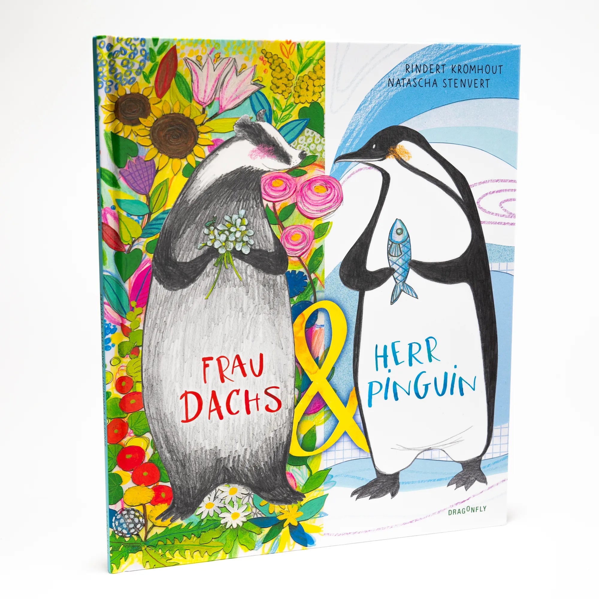 Detailansicht: Frau Dachs & Herr Pinguin (Hardcover)