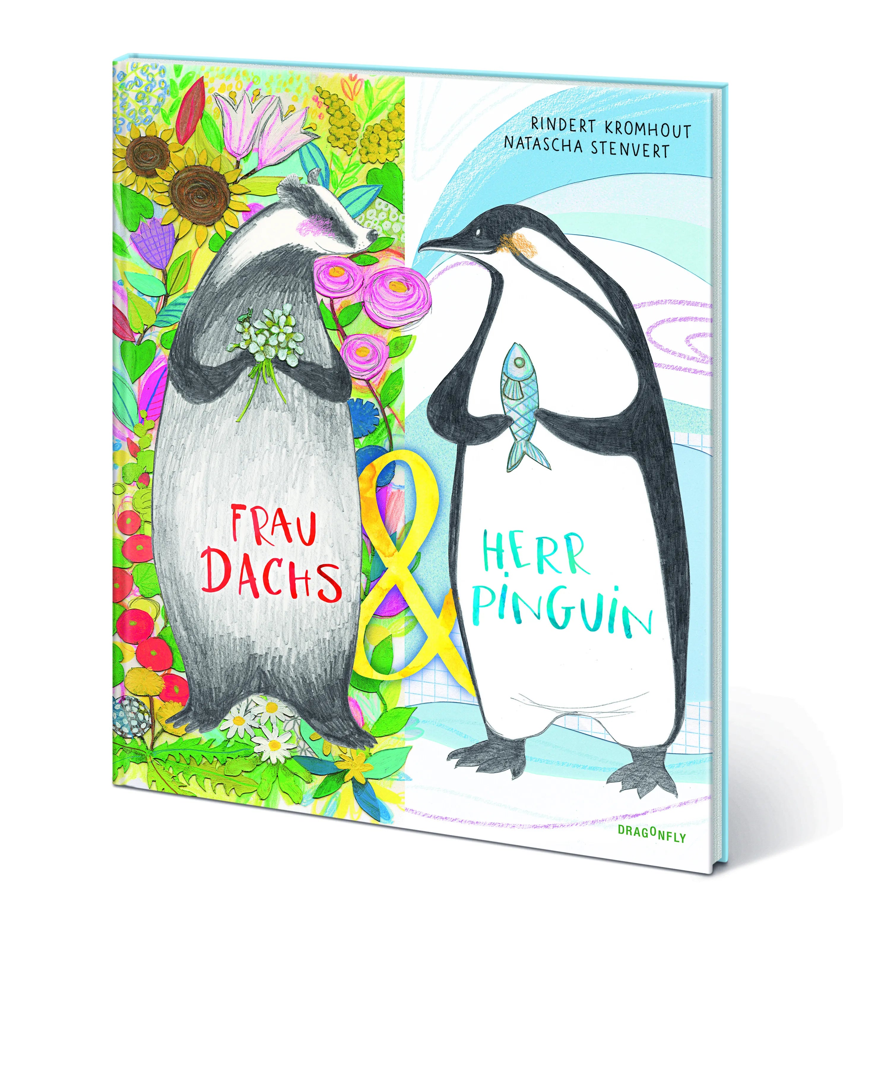 Detailansicht: Frau Dachs & Herr Pinguin (Hardcover)