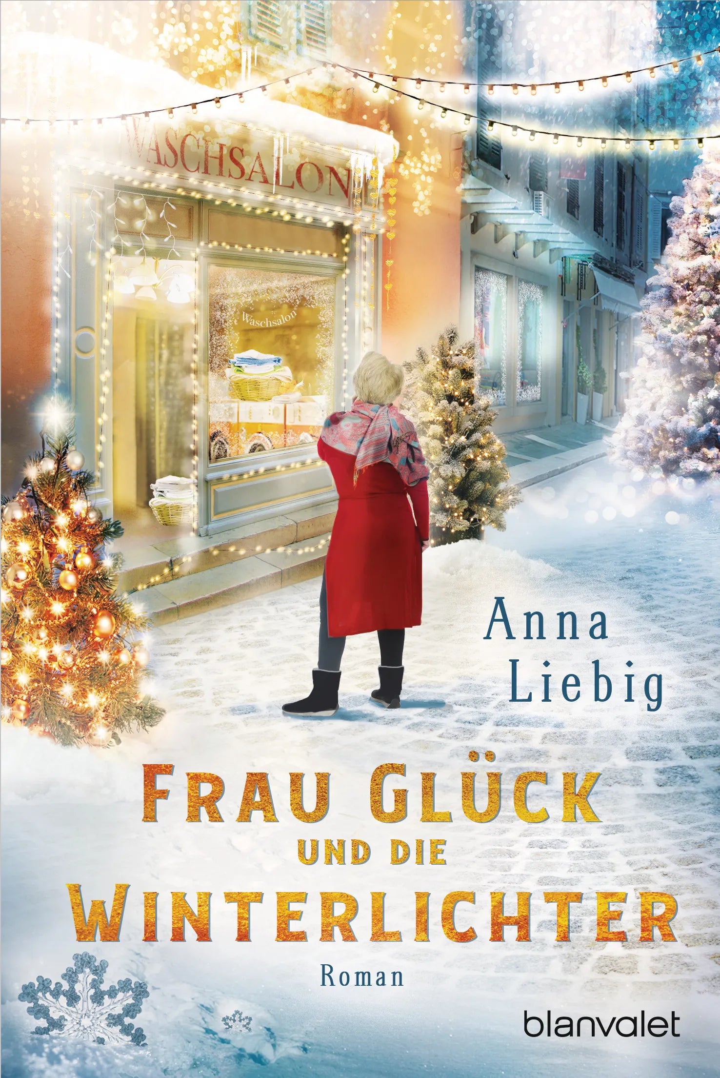 Cover: Frau Glück und die Winterlichter (E-Book) von Anna Liebig