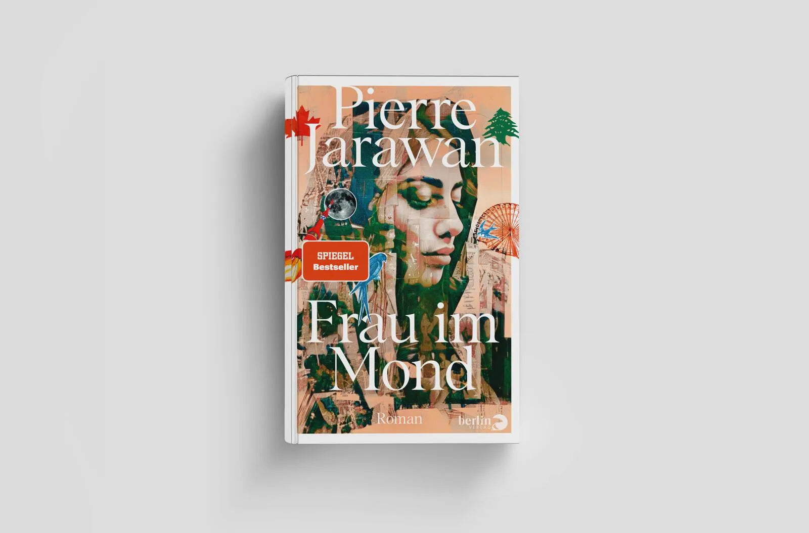 Detailansicht: Frau im Mond (Hardcover)