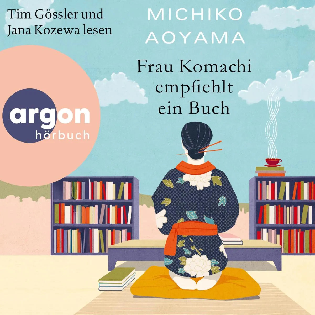 Cover: Frau Komachi empfiehlt ein Buch (Hörbuch Download) von Michiko Aoyama