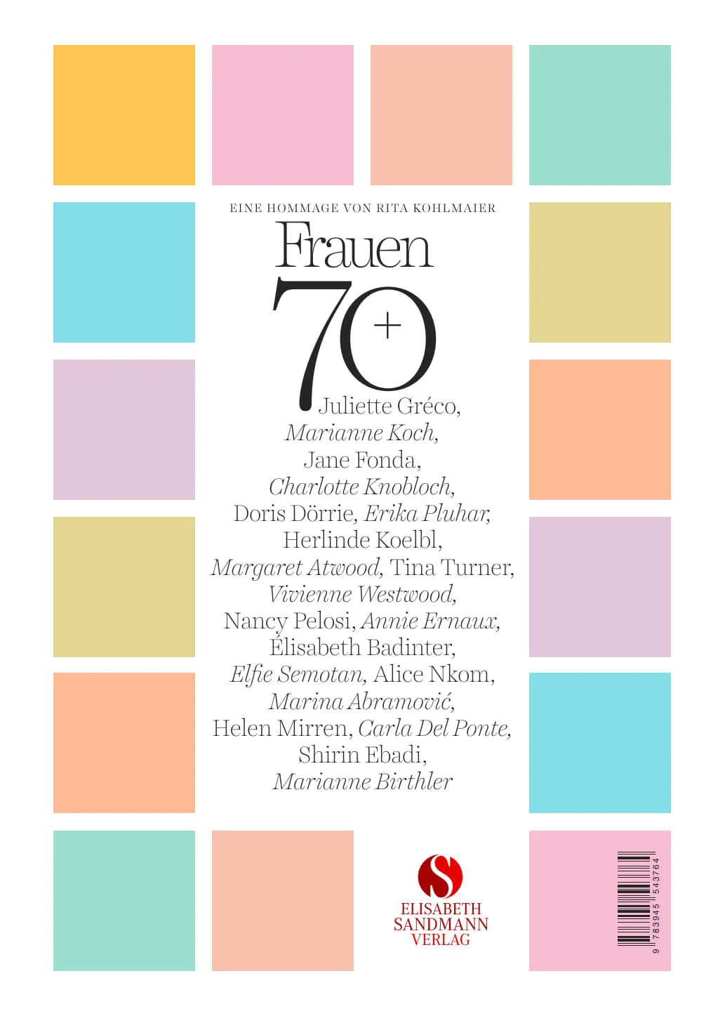 Rückseite: Frauen 70+ Cool. Rebellisch. Weise. (Hardcover)