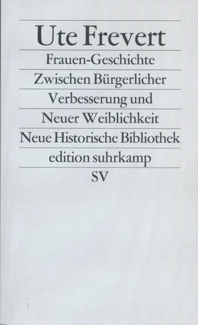 Buchcover von 'Frauen-Geschichte' - Taschenbuch von Ute Frevert