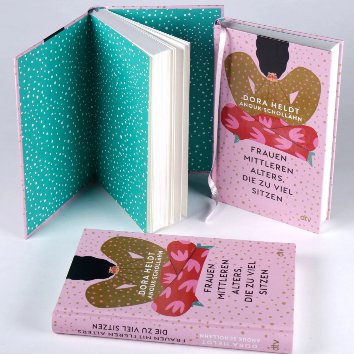 Detailansicht: Frauen mittleren Alters, die zu viel sitzen (Hardcover)