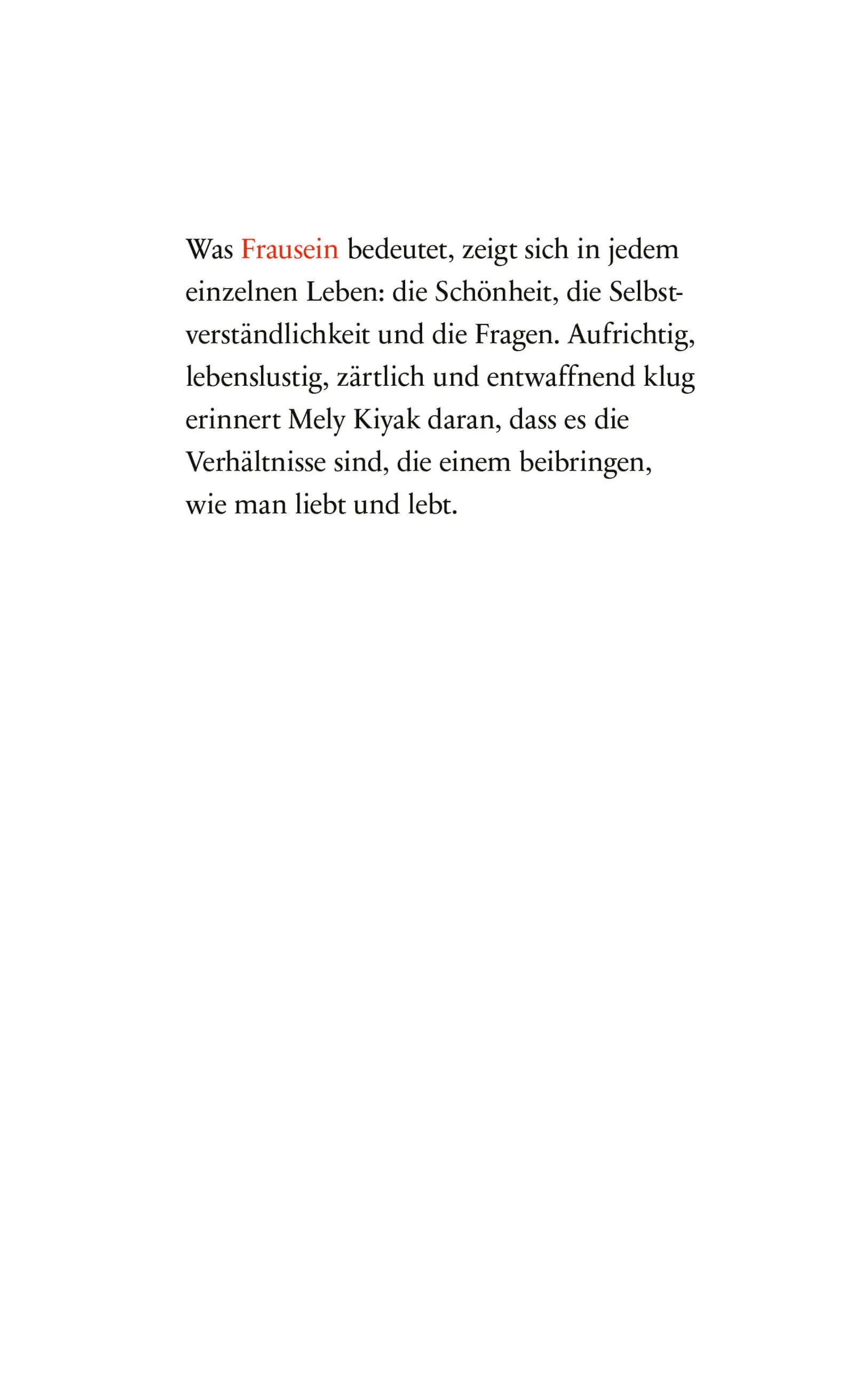 Abbildung von 'Frausein'