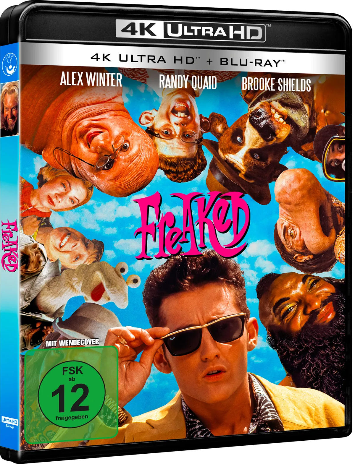 4K UHD Blu-ray-Cover: Freaked. Regie: Alex Winter