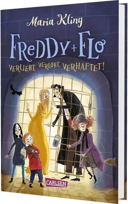 Buchcover von 'Freddy und Flo 3: Verliebt, verlobt, verhaftet' - Gebundene Ausgabe von Maria Kling
