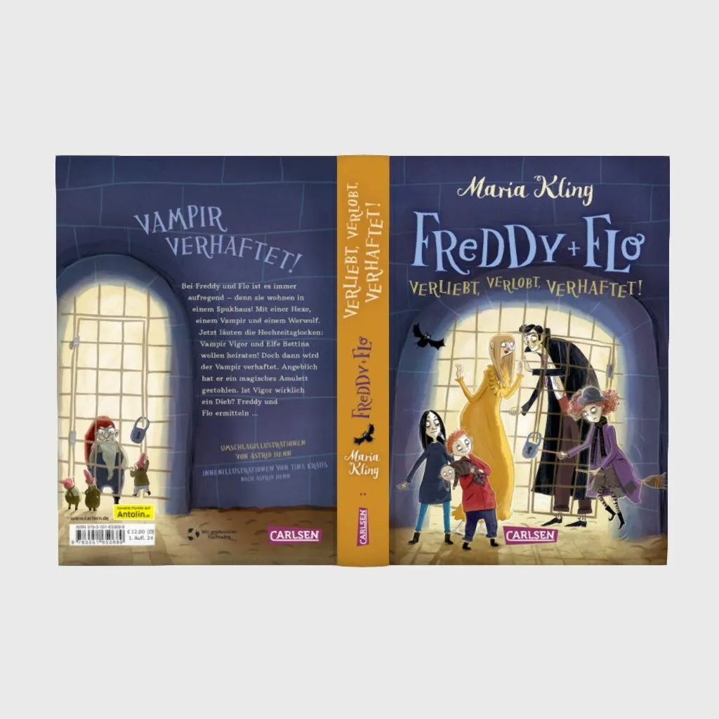 Produktansicht: Freddy und Flo 3: Verliebt, verlobt, verhaftet (Gebundene Ausgabe)