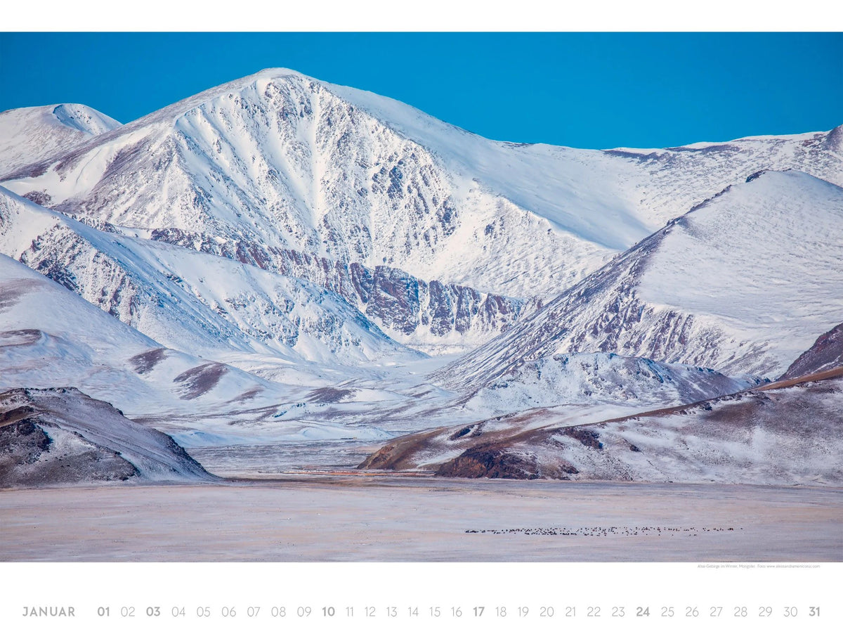 Freiraum Kalender 2027 – Ansicht