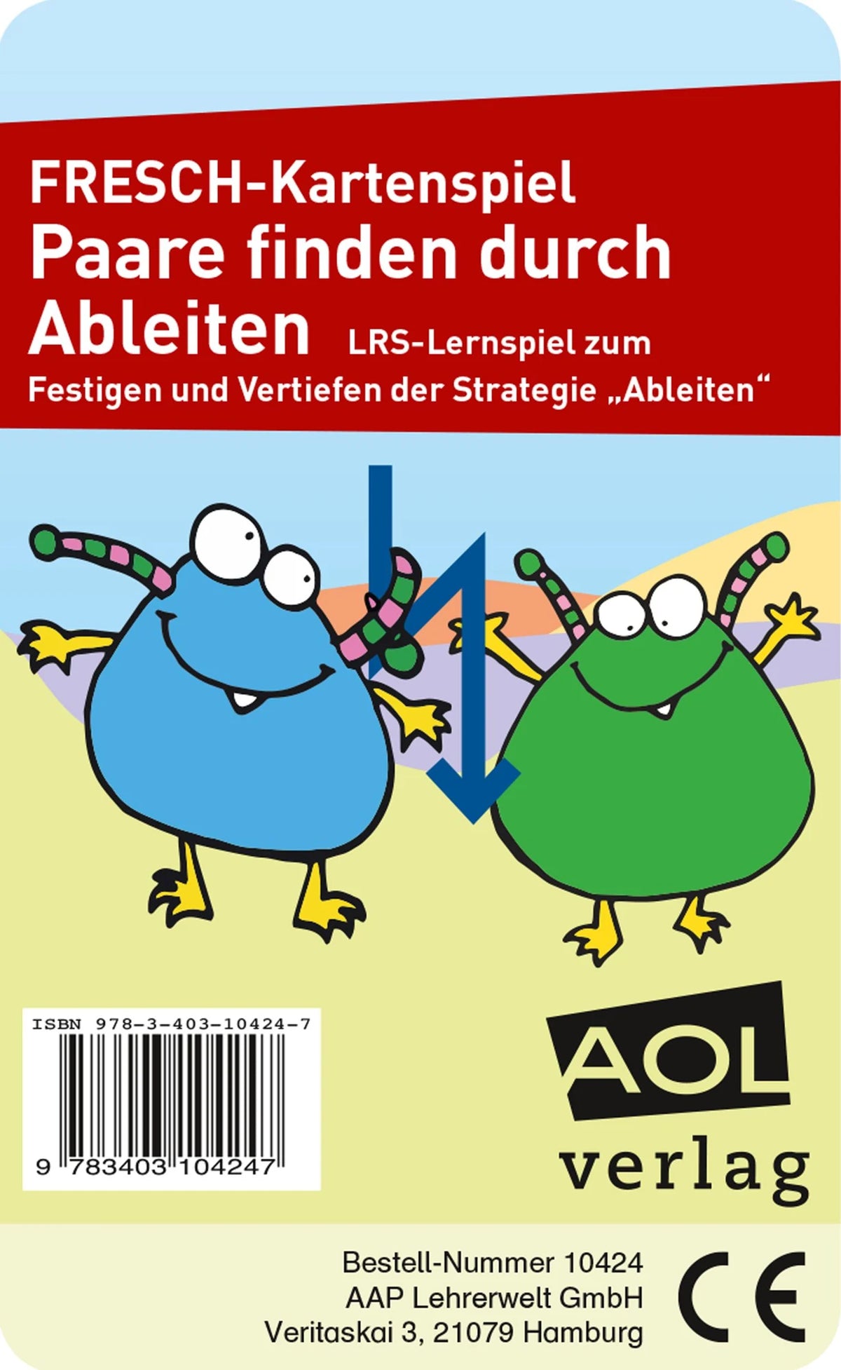 Kartenspiel: FRESCH-Kartenspiel: Paare finden durch Ableiten