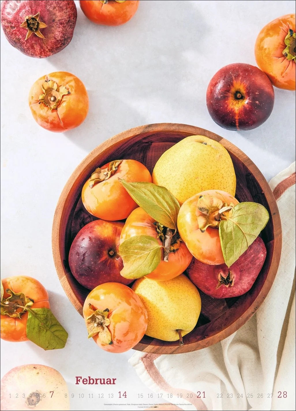 Fresh Food Kalender 2027 – Ansicht
