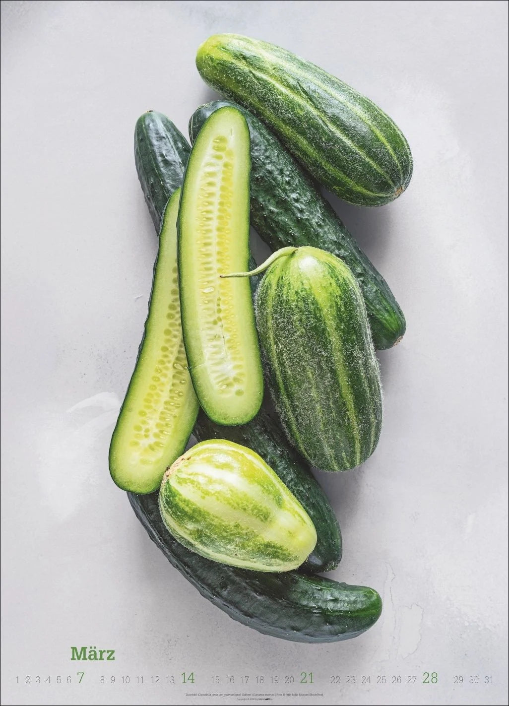 Fresh Food Kalender 2027 – Ansicht