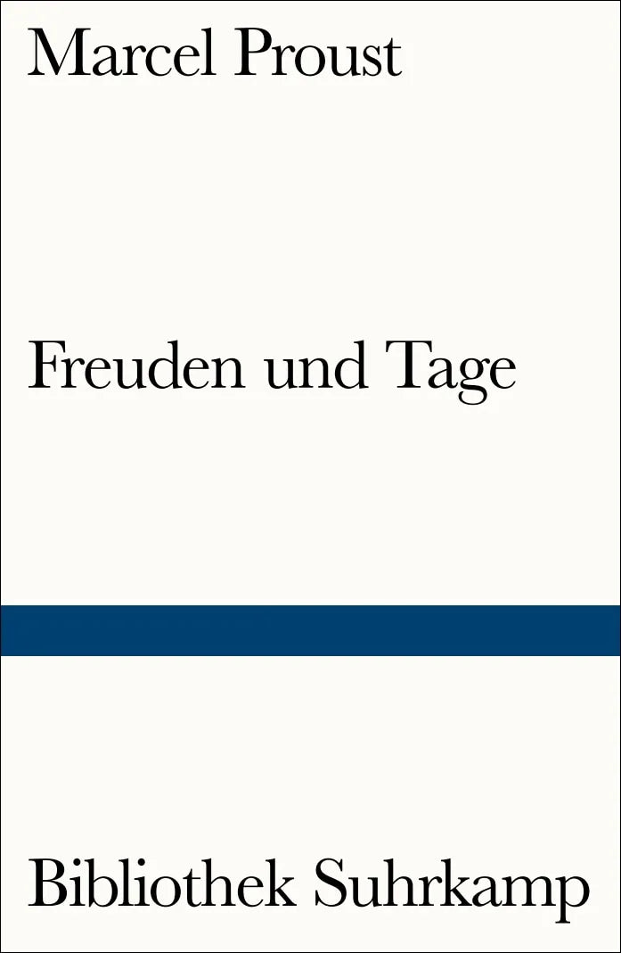 Buchcover von 'Freuden und Tage' - Taschenbuch von Marcel Proust