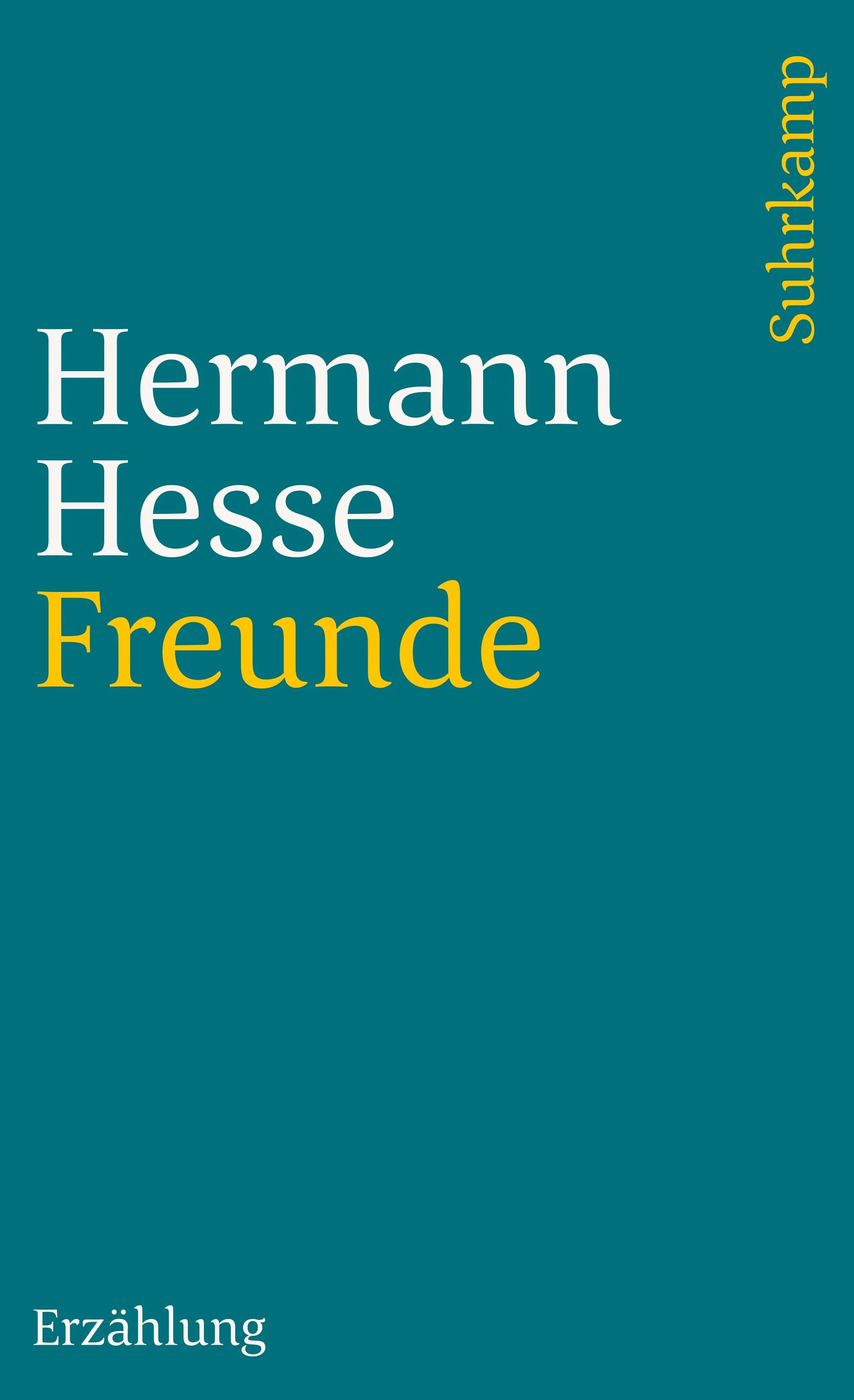 Buchcover von 'Freunde' - Taschenbuch von Hermann Hesse
