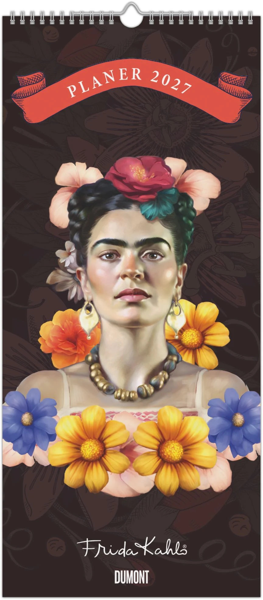 Familienplaner: Frida Kahlo Notizkalender 2027