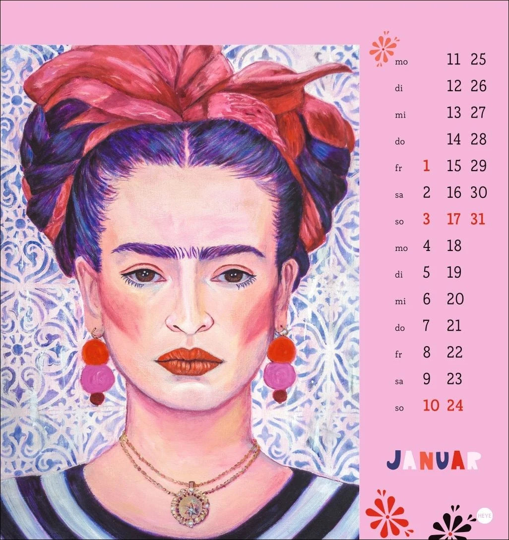 Frida Postkartenkalender 2027 – Ansicht