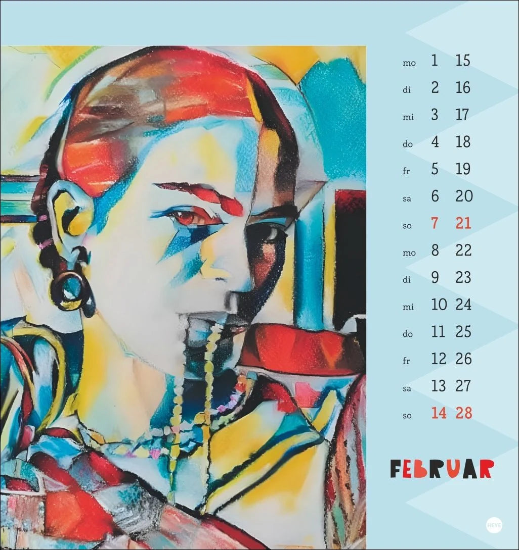 Frida Postkartenkalender 2027 – Ansicht