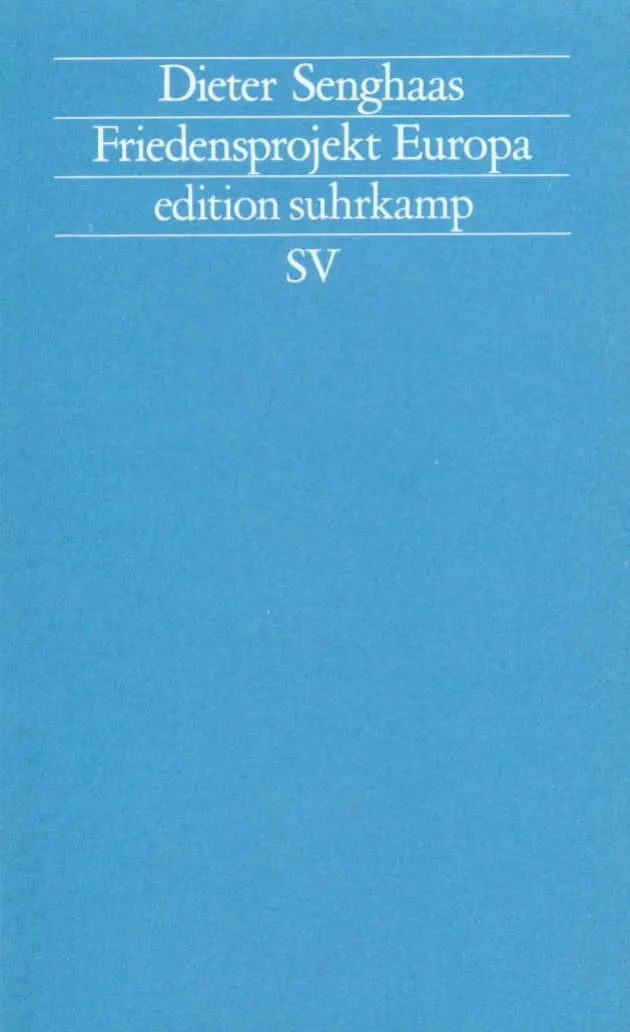 Buchcover von 'Friedensprojekt Europa' - Taschenbuch von Dieter Senghaas