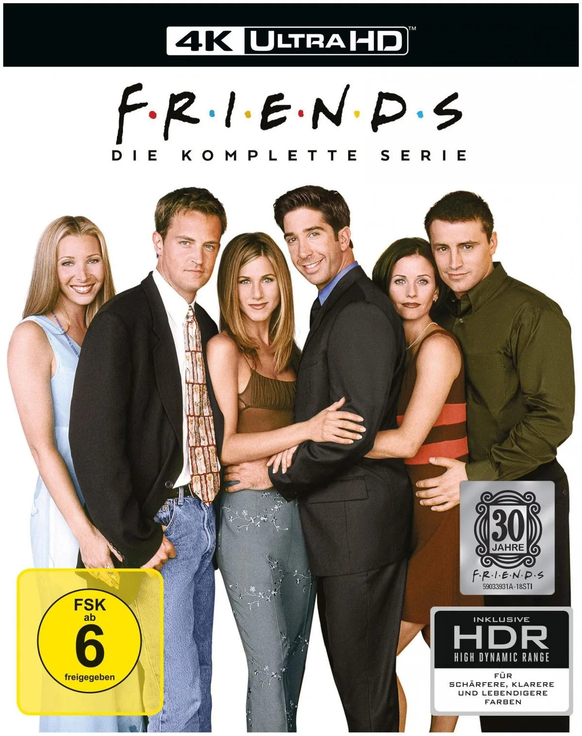 Friends: Die komplette Serie - Blu-ray 4K Ultra HD