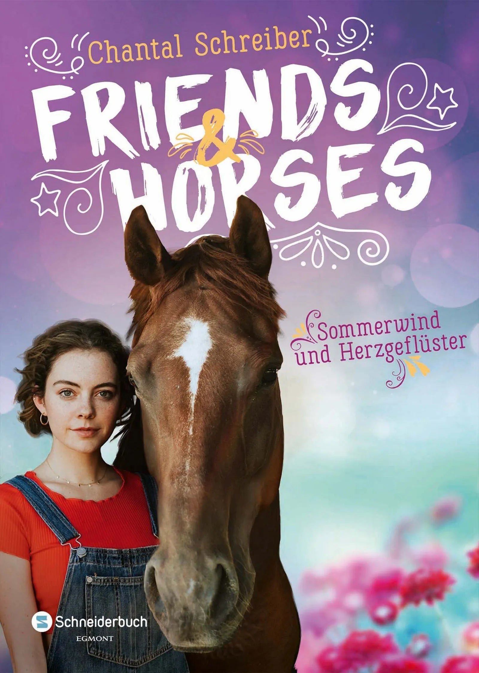 Buchcover von 'Friends & Horses – Sommerwind und Herzgeflüster' - Taschenbuch von Chantal Schreiber