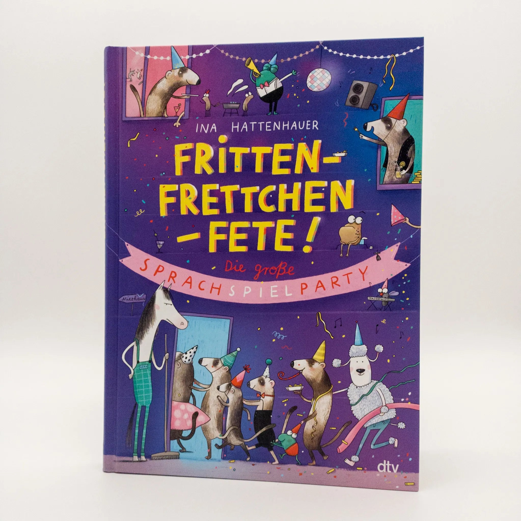 Produktansicht: Frittenfrettchenfete – Die große Sprachspielparty (Gebundene Ausgabe)