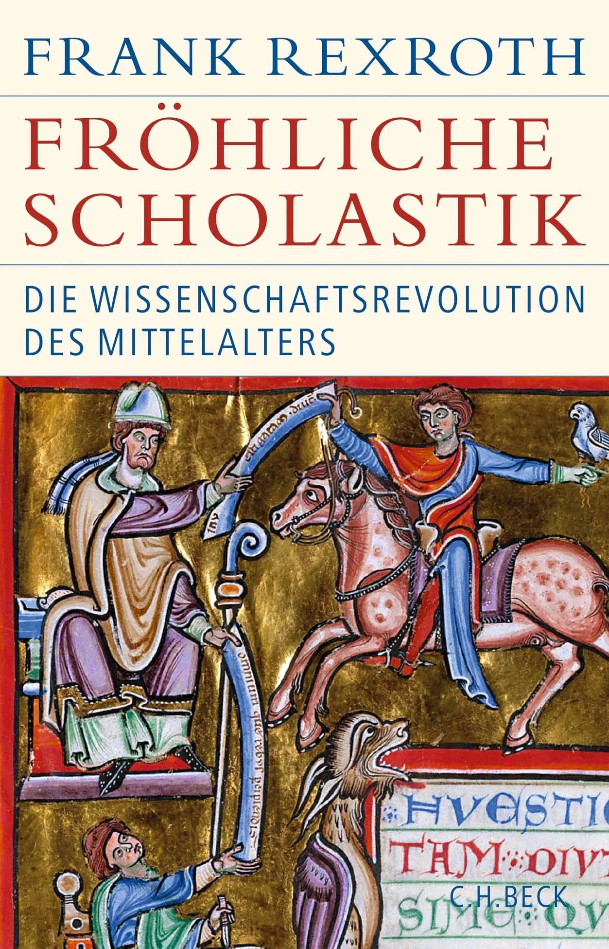 Buchcover von 'Fröhliche Scholastik' - Gebundene Ausgabe von Frank Rexroth