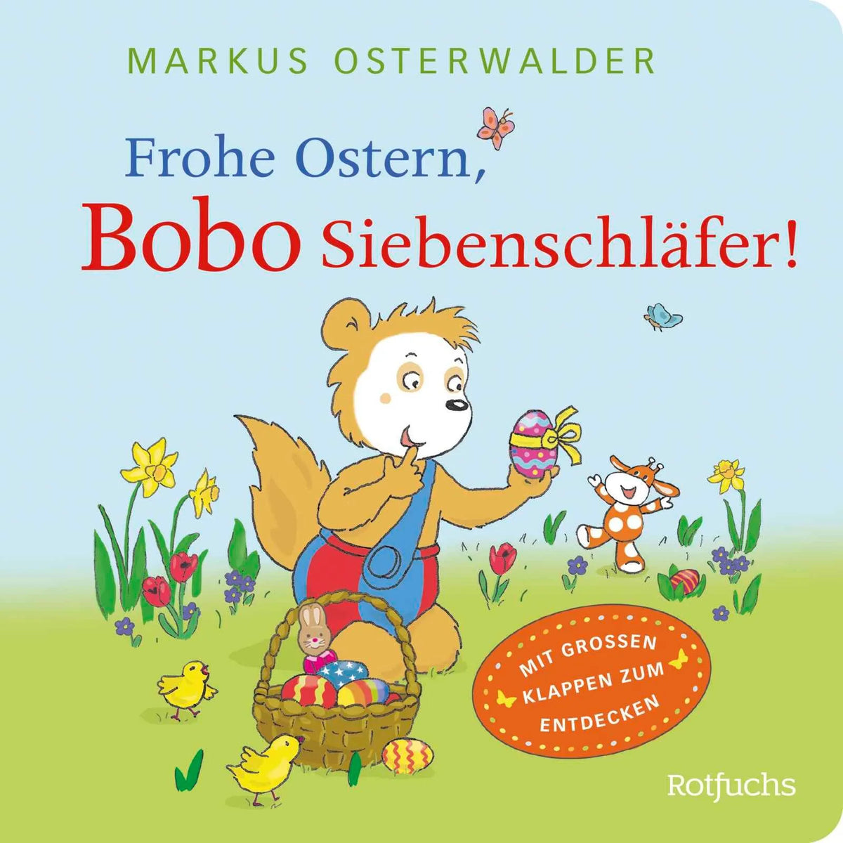 Cover: Frohe Ostern, Bobo Siebenschläfer! (Hardcover) von Sophie Härtling