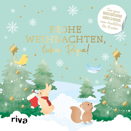 Buchcover von 'Frohe Weihnachten, lieber Papa!' - Gebundene Ausgabe von Carola Bell