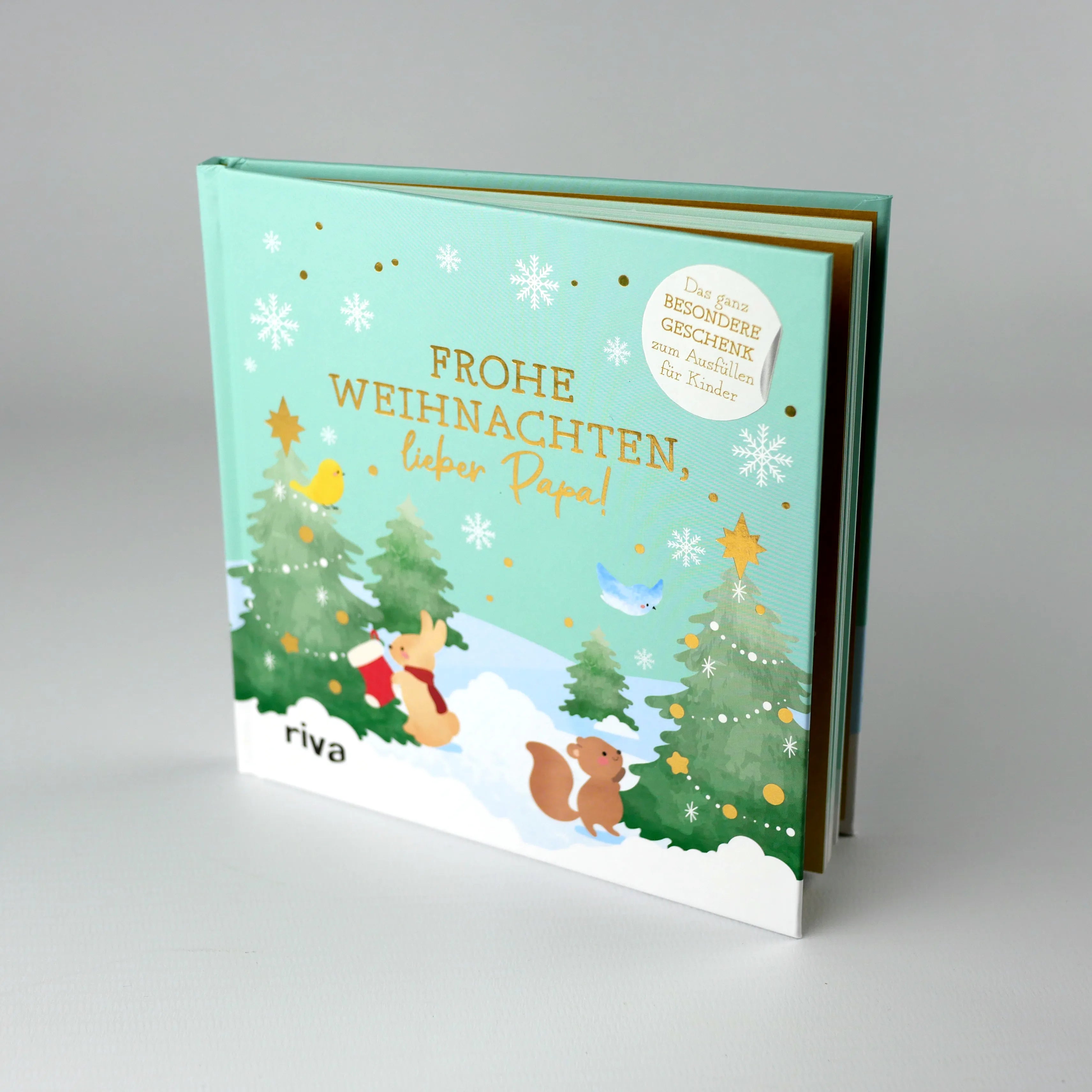 Innenansicht von 'Frohe Weihnachten, lieber Papa!' - Gebundene Ausgabe